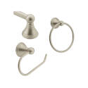 Preston Brushed Nickel 3 Piece Bath Accessory Kit