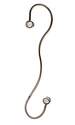 12-Inch Copper Beaded Hanging Hook 