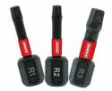 1-Inch Square Drive Bit, Assorted, 3-Piece