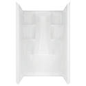 47-Inch X 77-Inch ProCrylic White High Gloss Classic Shower Wall Set