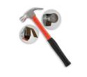 11-Inch 8-Ounce Deluxe Claw Hammer With Fiberglass Handle