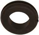 Black Rubber Grommet, 1 In Id X 1-3/4 In Od X 3/8 In T