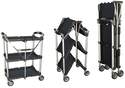 Folding Collapsible Service Cart