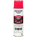 17-Ounce Fluorescent Pink Industrial Choice M1800 Water Based Precision Line Marking Spray Paint