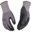 Large Nylon Knit Shell And Micro-Foam Nitrile Palm Glove