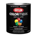 32-Ounce ColorMaxx Gloss Black Interior/Exterior Paint