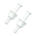 Seat Hinge Bolt Set, Plastic