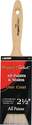 Project Select 2-1/2-Inch One Coat Paint Brush With Wood Handle And Poly Bristles