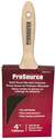 4-Inch Flat Paint Brush With Wood Handle And Poly Bristles