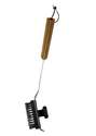 Nylon Bristle Wood Handle Grill Cleaning Brush