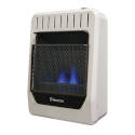 10k Btu Vent Free Dual Fuel Blue Flame Manual Heater