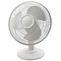 12-Inch 3-Speed Oscillating Table Fan with Tilt-Back