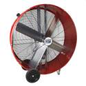 Maxx Air 48-Inch 1/2-Horsepower Red Mobile Drum Fan Barrel 