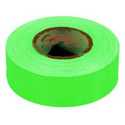 1-3/16-Inch X 150-Foot Glo Lime Strait-Line Non-Adhesive Flagging Tape