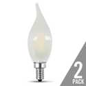 500-Lumen 2700k Dimmable Flame Tip LED