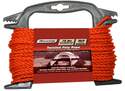 3/16-Inch X 50-Foot Orange Polyester Twisted Rope