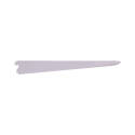 1/2-Inch X 2-Inch X 14-Inch White Shelf Bracket