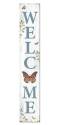 8 X 46-1/2-Inch Butterfly Welcome Porch Board