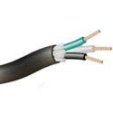 250-Foot Black 12/4 TPE-Insulated Copper Conductor Wire