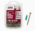 R4™ Multi-Purpose Screws, 80-Pack, #10 X 2-1/2"