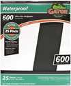 Gator 600-Grit Waterproof Sanding Sheet, Per Sheet
