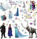 Frozen Wall Decal With Glitter