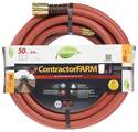Element, ContractorFARM, 50-Foot, Red  Water Hose With Brass Coupling