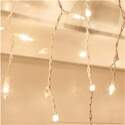 Hofert, Clear, Icicle Christmas Light Set, 100-Count