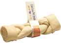 Rawhide Braided Stick, White