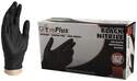 Black Latex-Free Nitrile Industrial Disposable Glove, Box Of 100
