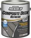 Rocksolid, 1-Gallon, Gray Tone, Flat/Matte, Composite Deck Refresh Toner