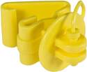 Yellow Pinlock T-Post Insulator, 25-Pack