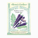Renee's Garden 5957 Purple Sun Vegetable Seed Pack, Carrot, July to August, March to June Planting Pack