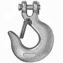 Clevis Slip Hook With Latch 1/4 In