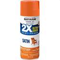 12-Ounce Satin Rustic Orange 2x Ultra Cover Paint+Primer Spray Paint