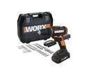 Worx 20-Volt Combo Drill Kit Tool Box, 55-Piece