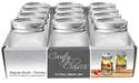 16-Ounce Country Classics Mason Jars With Regular Mouth, 12-Pack
