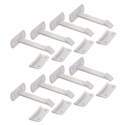 Adhesive Safety Latch, 8-Pack