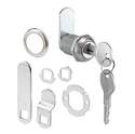 7/8-Inch Stainless Steel Finish Metal Drawer And Cabinet Lock