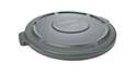 44-Gallon Round Gray Trash Can Lid 
