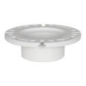 3 x 4-Inch Hub PVC/Stainless Steel Open Closet Flange     