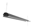 Smart Electrician® Black 4000 K Non-Dimmable Linkable Suspended Mounting Plug-In Integrated LED Shop Light, 44 in