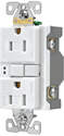15-Amp White GFCI Receptacle, 3-Pack