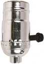 Lamp Socket Turn Knob Nickel