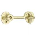 4-Inch Brushed Gold Privacy Hook