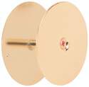 2-5/8-Inch Brass Plate Bore Hole Cover