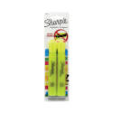 Fluorescent Yellow Chisel Lead/Tip Tank Highlighter   