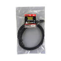 40-Inch Black Super Heavy Duty Cable Tie, 10-Pack