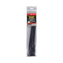 11-Inch 75-Pound Tensil Strenth Black Nylon Releasable Cable Tie, 25-Pack
