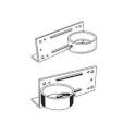 Galvanized Steel RH End Wood Adapter Clamp   